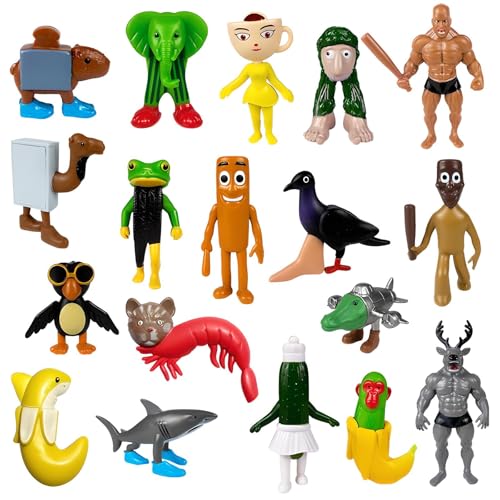 Moollyfox Italian Brainrot Figuren Set – Schreibtisch-Deko Figures mit Tung Tung Tung Sahur, Tralalero Tralala, Bombardino Crocodilo – Lustige 3D-Sammelfiguren für Regal, Büro& Geschenkidee Moollyfox Italian Brainrot Figuren Set – Schreibtisch-Deko Figures mit Tung Tung Tung Sahur, Tralalero Tralala, Bombardino Crocodilo – Lustige 3D-Sammelfiguren für Regal, Büro& Geschenkidee von Moollyfox