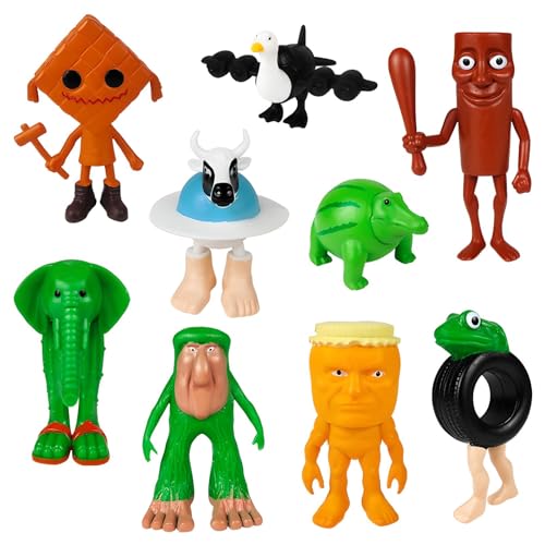 Moollyfox Italian Brainrot Figuren Set – Schreibtisch-Deko Figures mit Tung Tung Tung Sahur, Tralalero Tralala, Bombardino Crocodilo – Lustige 3D-Sammelfiguren für Regal, Büro& Geschenkidee Moollyfox Italian Brainrot Figuren Set – Schreibtisch-Deko Figures mit Tung Tung Tung Sahur, Tralalero Tralala, Bombardino Crocodilo – Lustige 3D-Sammelfiguren für Regal, Büro& Geschenkidee von Moollyfox