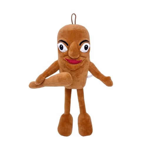 Moollyfox Italian Brainrot Kuscheltier - Tung Tung Tung Sahur Plüschtier, Tralalero Tralala, Lirili Larila Plushie, Soft Stuffed Animal Plush Toy, Lustiges Geschenk für Kinder & Erwachsene von Moollyfox