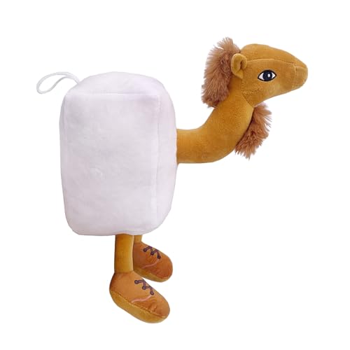 Moollyfox Italian Brainrot Kuscheltier - Tung Tung Tung Sahur Plüschtier, Tralalero Tralala, Lirili Larila Plushie, Soft Stuffed Animal Plush Toy, Lustiges Geschenk für Kinder & Erwachsene von Moollyfox