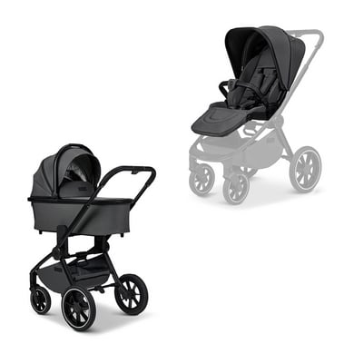 MOON Kombikinderwagen 2in1 Resea+ anthra Kollektion 2025 von Moon