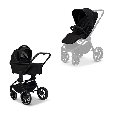 MOON Kombikinderwagen 2in1 Resea+ onyx Kollektion 2025 von Moon