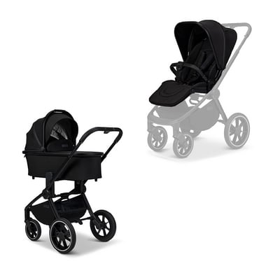 MOON Kombikinderwagen 2in1 Resea+ onyx Kollektion 2025 von Moon