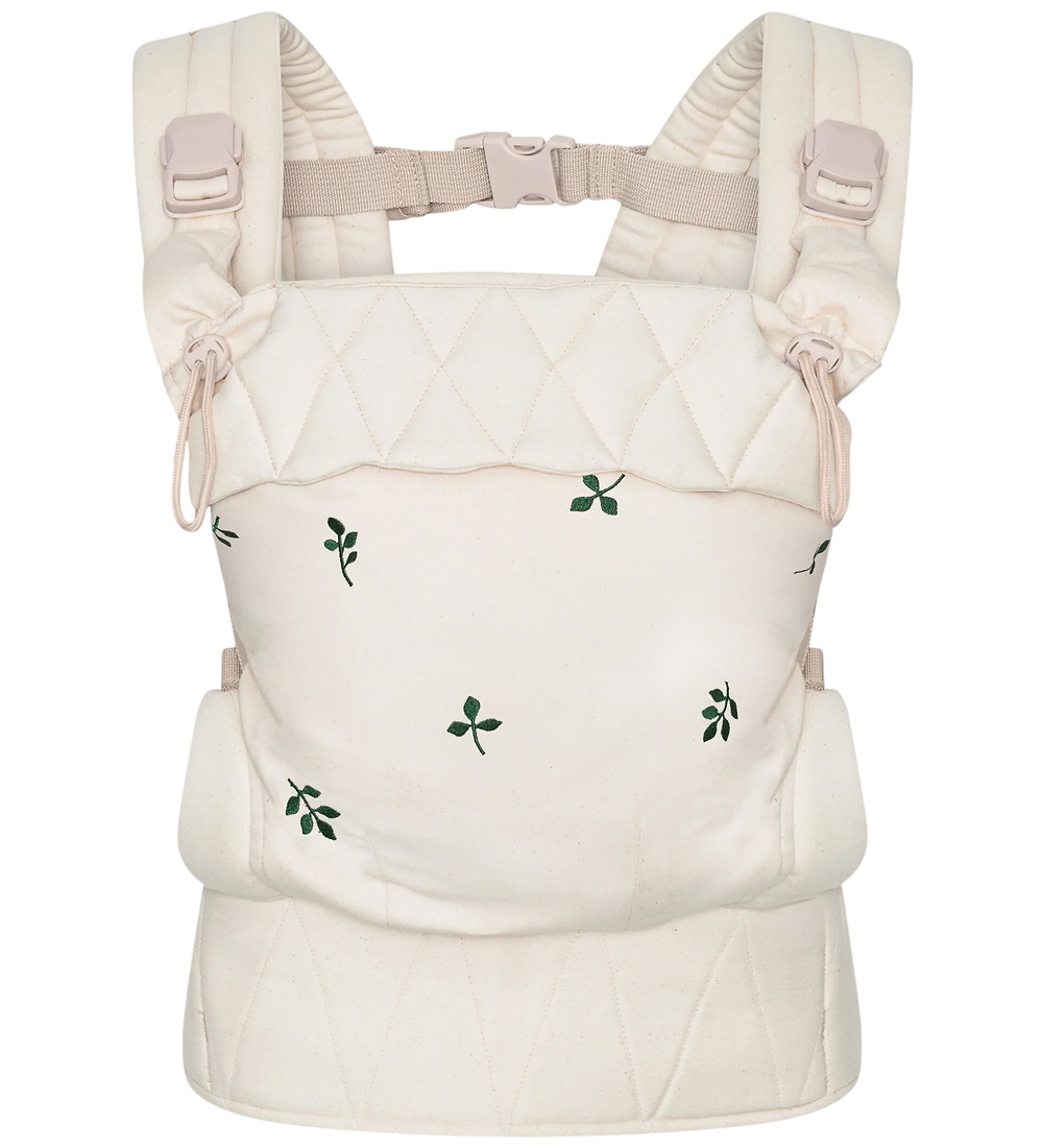Moonboon Babytrage - Nature m. Stickerei - Moonboon - One Size - Babytragen von Moonboon