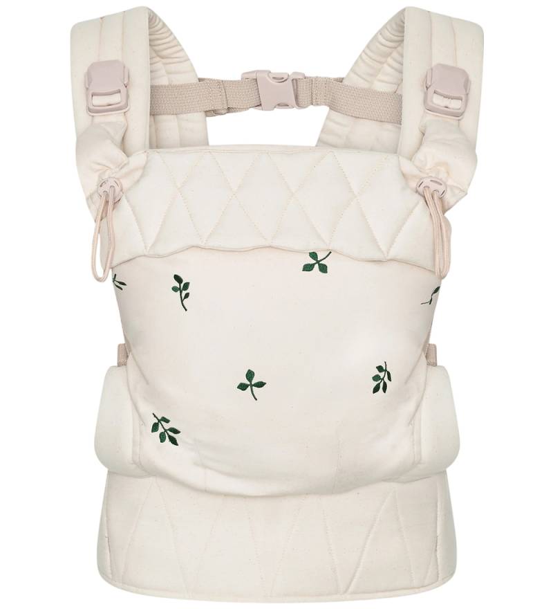 Moonboon Babytrage - Nature m. Stickerei - Moonboon - One Size - Babytragen Moonboon Babytrage - Nature m. Stickerei - Moonboon - One Size - Babytragen von Moonboon
