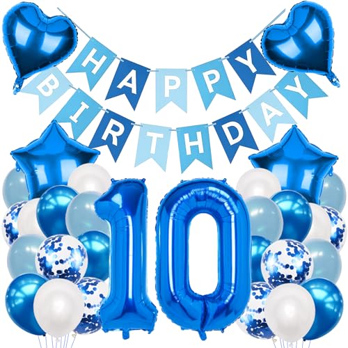 10. Geburtstagsdeko Junge, Luftballon 10. Geburtstag Blau, Ballon 10 Deko zum Geburtstag, 10. Geburtstag Dekoration, 10 Jahr Geburtstagsdeko Blau, Luftballon 10 Geburtstag für Jungen 10 Jahr Deko 10. Geburtstagsdeko Junge, Luftballon 10. Geburtstag Blau, Ballon 10 Deko zum Geburtstag, 10. Geburtstag Dekoration, 10 Jahr Geburtstagsdeko Blau, Luftballon 10 Geburtstag für Jungen 10 Jahr Deko von Moorle