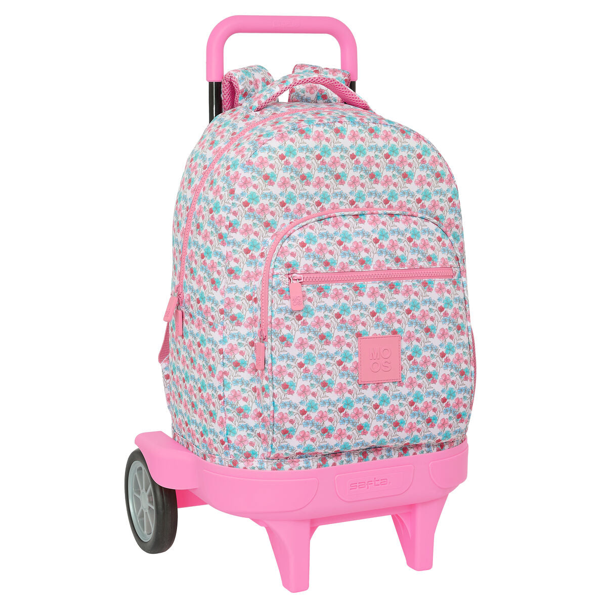 Schulrucksack mit Rädern Moos Flores Bunt 33 x 45 x 22 cm Schulrucksack mit Rädern Moos Flores Bunt 33 x 45 x 22 cm von Moos