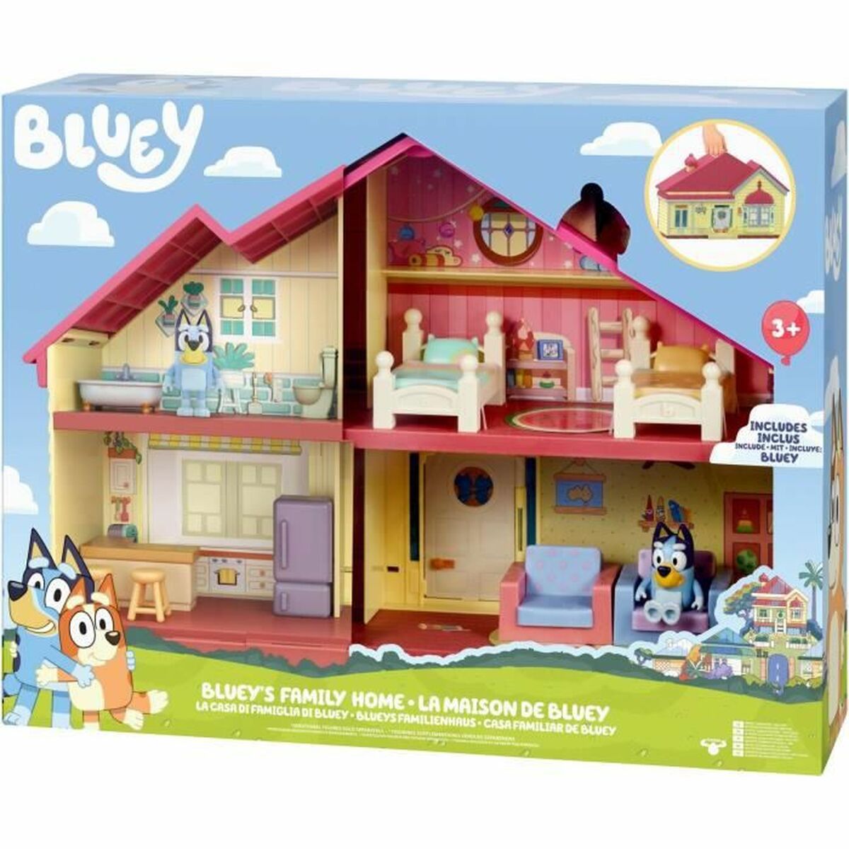 Minihaus Moose Toys Bluey Minihaus Moose Toys Bluey von Moose Toys