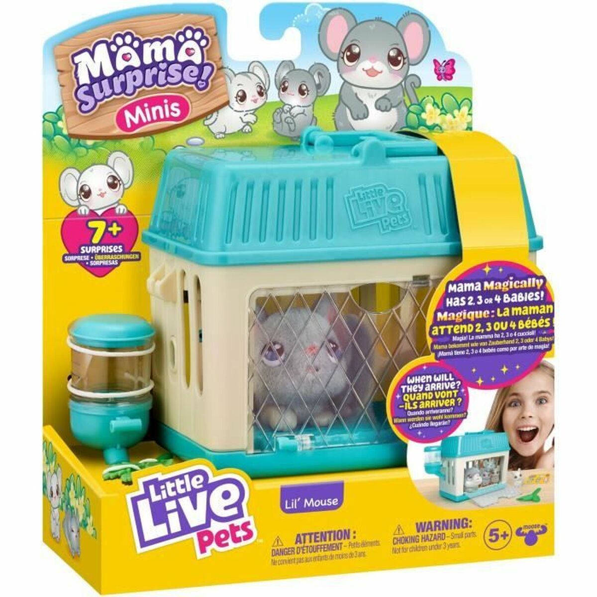 Plüschtier Moose Toys Mama surprise von Moose Toys