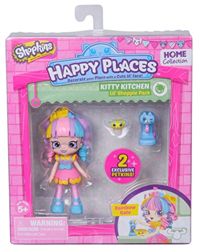 Shopkins – Happy Places – Rainbow Kate – 1 Puppe mit Zubehör von Shopkins