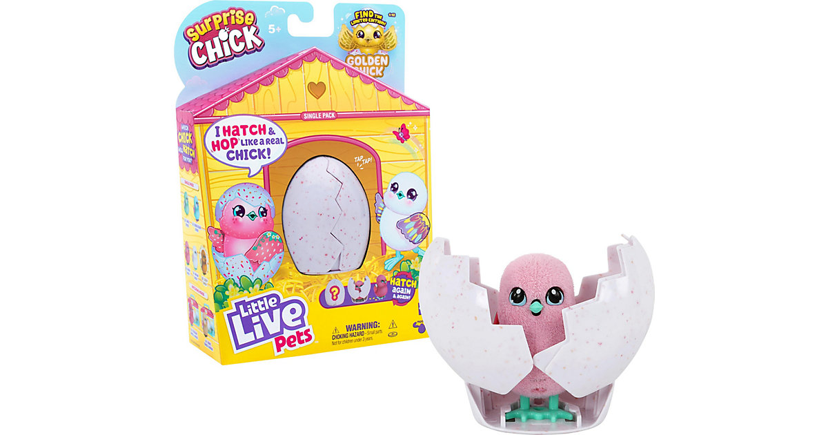 Little Live Pets - Surprise Chick - Küken im Ei - rosa Little Live Pets - Surprise Chick - Küken im Ei - rosa von Moose