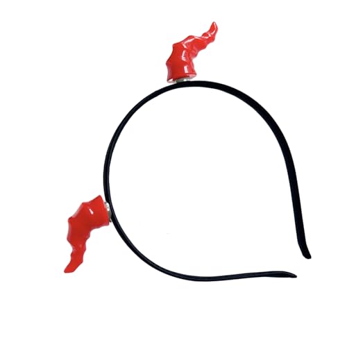 Bequemer Teufelshorn-Haarreif für Cosplay, Mottopartys, Halloween-Kostüm, Haarband für Kinder, Erwachsene, Festival-Zubehör, Halloween-Kopfschmuck Bequemer Teufelshorn-Haarreif für Cosplay, Mottopartys, Halloween-Kostüm, Haarband für Kinder, Erwachsene, Festival-Zubehör, Halloween-Kopfschmuck von Morain