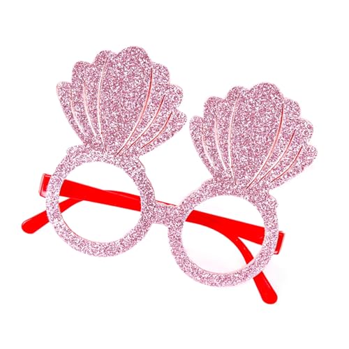 Brille mit Strandmotiv und lustigem Rahmen, Brillen für Musikfestival, unverzichtbare Fotografie-Requisiten, Partyzubehör, lustige Themenbrille für Partys von Morain