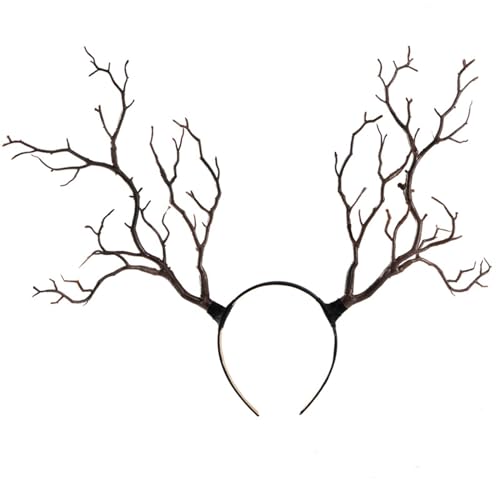 Cosplay-Zweig Teufel-Stirnbänder für dunkle Karneval, Party, Halloween, Party, Kostüm, Teufelszweig, Gothic-Stirnbänder für Haare Cosplay-Zweig Teufel-Stirnbänder für dunkle Karneval, Party, Halloween, Party, Kostüm, Teufelszweig, Gothic-Stirnbänder für Haare von Morain