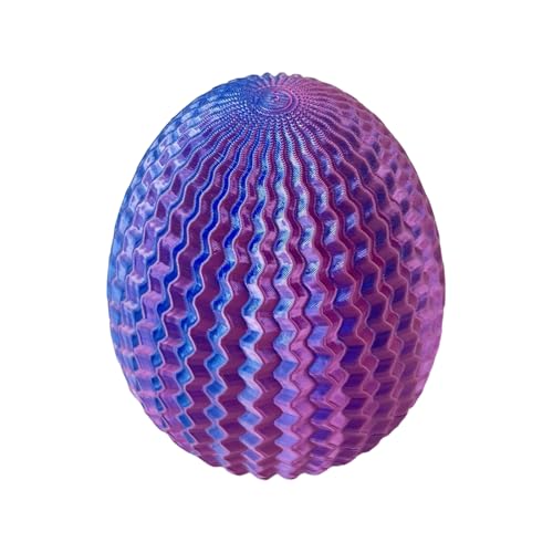 Einzigartige Eierförmige Puzzle-Geschenkbox mit verstecktem Stauraum für kleine Schätze und dekorative Display-Dekorationen, Labyrinth-Puzzle-Eier von Morain