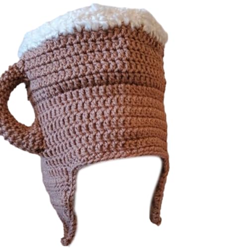 Einzigartiger Bierkrug-Hut, Teenager, lässig, gestrickte Mütze, heiße Mädchen, Bild-Requisiten, Hut für Bierliebhaber, gehäkelte, slouchy gehäkelte Hüte für Frauen Einzigartiger Bierkrug-Hut, Teenager, lässig, gestrickte Mütze, heiße Mädchen, Bild-Requisiten, Hut für Bierliebhaber, gehäkelte, slouchy gehäkelte Hüte für Frauen von Morain