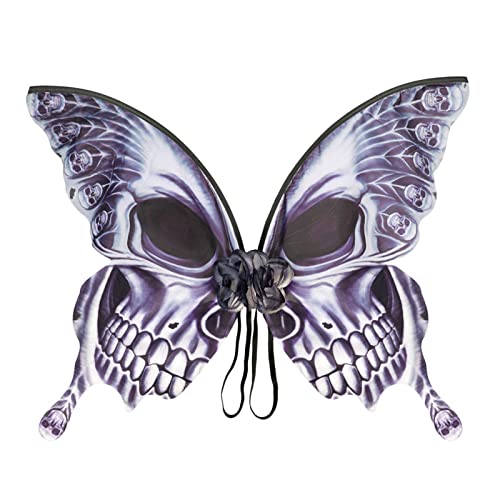 Halloween-Partykleid, Cosplays, schwarzer Feenflügel, Flügel-, Schmetterlingskostüm, für Mädchen, Damen, Halloween-Kostüm-Zubehör Halloween-Partykleid, Cosplays, schwarzer Feenflügel, Flügel-, Schmetterlingskostüm, für Mädchen, Damen, Halloween-Kostüm-Zubehör von Morain