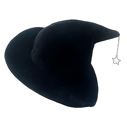 Hexenhüte Halloween Kostümzubehör Für Halloween Party Dekorationen Mit Elegantem Samt Für Maskerade Hexenhüte Halloween Kostümzubehör Für Halloween Party Dekorationen Mit Elegantem Samt Für Maskerade von Morain