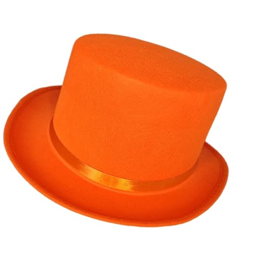 Lustiger Zylinderhut zum Verkleiden von Lincolns, Hüten, Zauberern oder Ringmeistern, Kostümen, Kutscher für Halloween, Weihnachten, Party, Neuheiten, Filz-Top von Morain