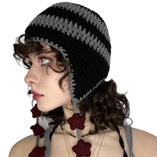 Mädchen Themen Party Gestrickt Verdickte Teufel Gestreifte Mit Sternfoto Requisite von Morain