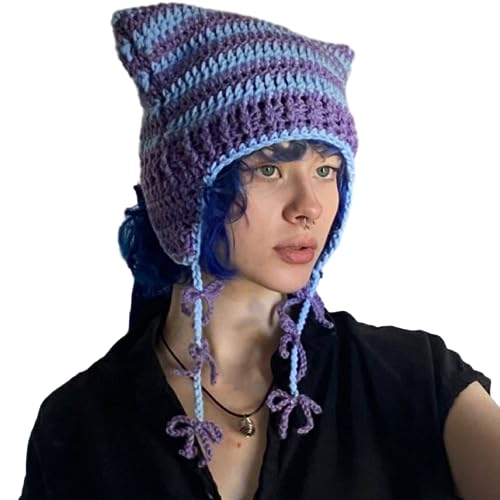 Mädchen Themen Party Gestrickt Verdickte Teufel Gestreifte Mit Sternfoto Requisite von Morain