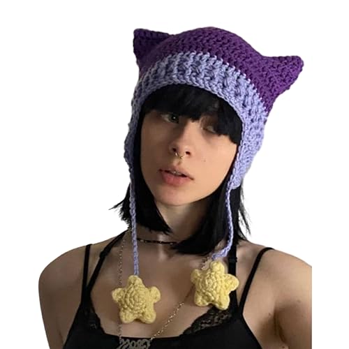 Mädchen Themen Party Gestrickt Verdickte Teufel Gestreifte Mit Sternfoto Requisite von Morain