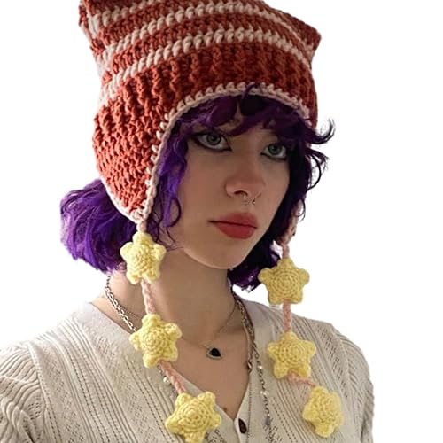Mädchen Themen Party Gestrickt Verdickte Teufel Gestreifte Mit Sternfoto Requisite von Morain
