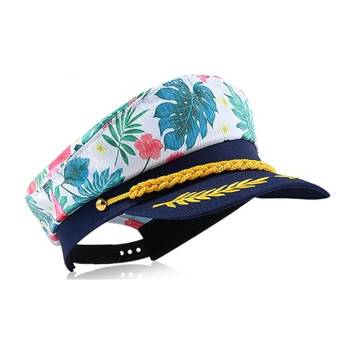 Marinehut für Erwachsene, für Rollenspiele, Damen und Herren, Party-Requisiten, Hut, Marine mit Abzeichen für Bühnenauftritte, Kostüm, Kopfbedeckung, Party Marinehut für Erwachsene, für Rollenspiele, Damen und Herren, Party-Requisiten, Hut, Marine mit Abzeichen für Bühnenauftritte, Kostüm, Kopfbedeckung, Party von Morain