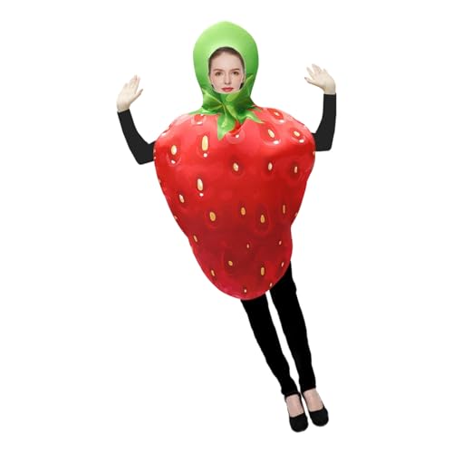 Morain Bequemes Erdbeer-/Avocado-/Fisch-Outfit, Party-Dekoration, Rollenspiel-Outfit, Erwachsene, Kinder, Partys, Event, weiches Halloween-Kostüm Morain Bequemes Erdbeer-/Avocado-/Fisch-Outfit, Party-Dekoration, Rollenspiel-Outfit, Erwachsene, Kinder, Partys, Event, weiches Halloween-Kostüm von Morain