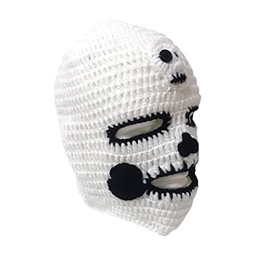 Morain Einfacher Warmer Schädel Gestrickter Handgefertigt Gestrickte Wollmütze Für Kreativen Drei Augen Wilde Persönlichkeit Hip Hop Wollhut Morain Einfacher Warmer Schädel Gestrickter Handgefertigt Gestrickte Wollmütze Für Kreativen Drei Augen Wilde Persönlichkeit Hip Hop Wollhut von Morain