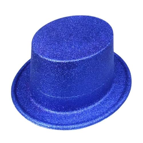 Morain Erwachsene Kinder Glitzer Pulver Cowboy Top Breiter Krempe Fedora Head Für Tanzparty Karneval Weihnachten von Morain