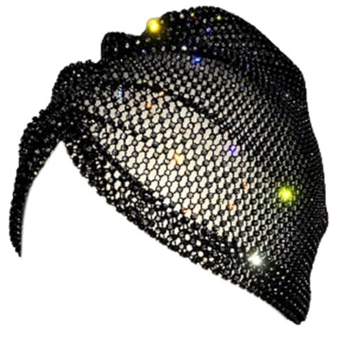 Morain Glänzender Strassstein Frauen Mann Teenager Elastizität Turban Headwrap Nachtclub Halloween Weihnachtsfeier Morain Glänzender Strassstein Frauen Mann Teenager Elastizität Turban Headwrap Nachtclub Halloween Weihnachtsfeier von Morain