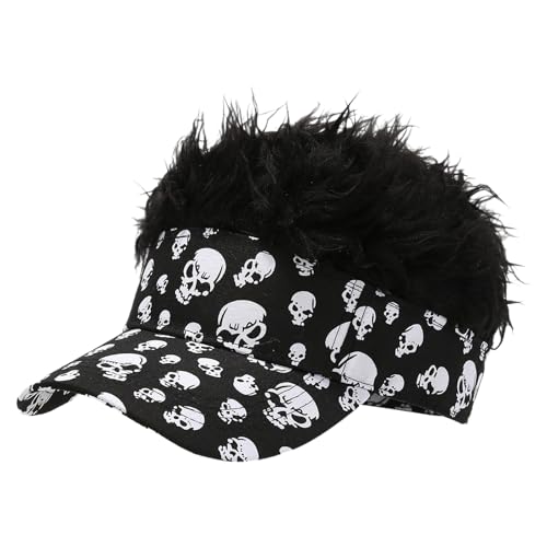 Morain Hairy Hat Sport Fan Kopfbedeckung Spaß Halloween Kostümzubehör Party Foto Requisiten Cosplay Perücken Streich Kostüm Morain Hairy Hat Sport Fan Kopfbedeckung Spaß Halloween Kostümzubehör Party Foto Requisiten Cosplay Perücken Streich Kostüm von Morain