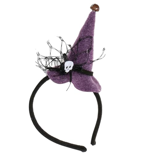 Morain Halloween-Haarschmuck mit weichem Stoff, Hexen-Kopfschmuck, Cosplay-Stirnband für Kostümpartys, Schulveranstaltungen, Kinder, Hexenparty-Haarbänder Morain Halloween-Haarschmuck mit weichem Stoff, Hexen-Kopfschmuck, Cosplay-Stirnband für Kostümpartys, Schulveranstaltungen, Kinder, Hexenparty-Haarbänder von Morain