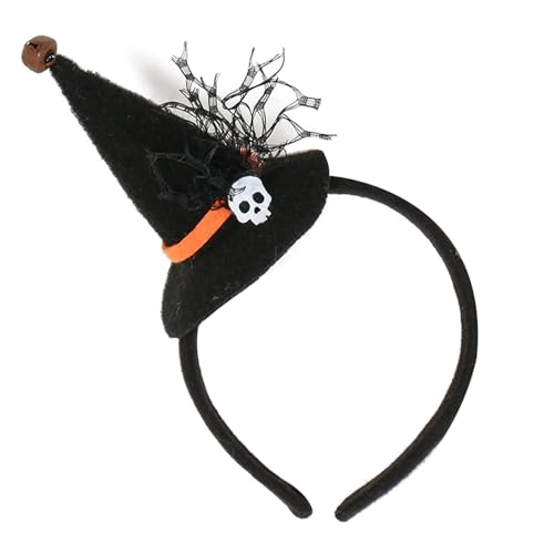 Morain Halloween-Haarschmuck mit weichem Stoff, Hexen-Kopfschmuck, Cosplay-Stirnband für Kostümpartys, Schulveranstaltungen, Kinder, Hexenparty-Haarbänder Morain Halloween-Haarschmuck mit weichem Stoff, Hexen-Kopfschmuck, Cosplay-Stirnband für Kostümpartys, Schulveranstaltungen, Kinder, Hexenparty-Haarbänder von Morain