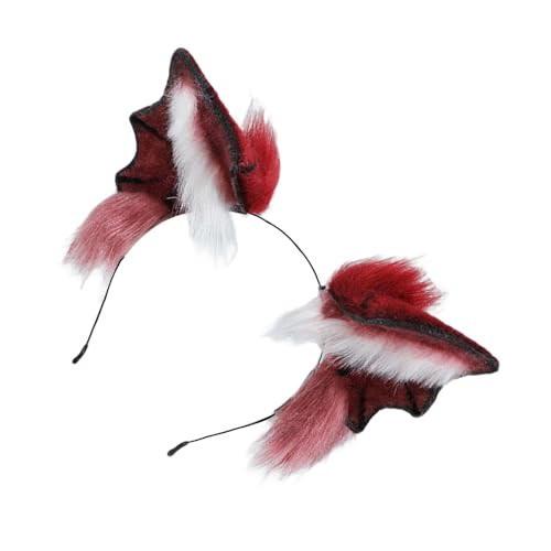 Morain Handgefertigte Blutsauger-Haarspange Fledermäuse Anime Festival Haarteil Halloween Haarband für Kostüm Anime Liebhaber Kinder Fledermaus Ohr Kopfschmuck Morain Handgefertigte Blutsauger-Haarspange Fledermäuse Anime Festival Haarteil Halloween Haarband für Kostüm Anime Liebhaber Kinder Fledermaus Ohr Kopfschmuck von Morain
