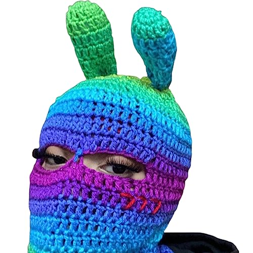Morain Lustig Gestrickte Mütze Halloween Bunte Kostüm Party Cosplay Party Hüte Morain Lustig Gestrickte Mütze Halloween Bunte Kostüm Party Cosplay Party Hüte von Morain