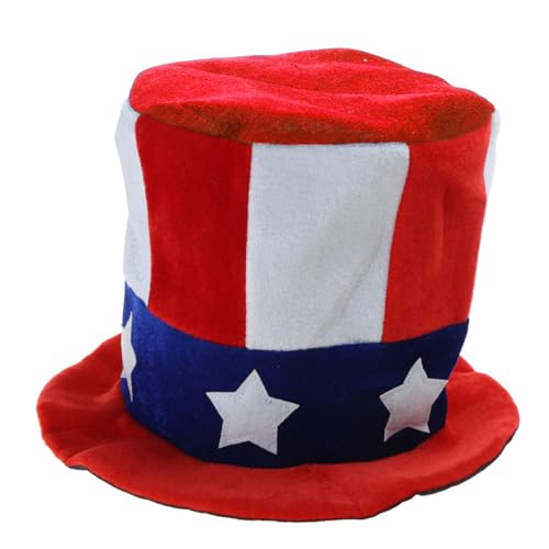 Morain Pailletten Hat Independence Day Fancy Headdress Herd Mit Pailletten Independence Day US Flagge Druck Morain Pailletten Hat Independence Day Fancy Headdress Herd Mit Pailletten Independence Day US Flagge Druck von Morain