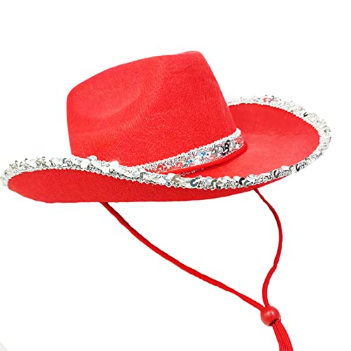 Morain Partyhüte Für Erwachsene Lustige Cowboy Kostüm Erwachsene Frauen Cowgirl Hat Cowgirl Kostüm Cowboy Holographische Rave Morain Partyhüte Für Erwachsene Lustige Cowboy Kostüm Erwachsene Frauen Cowgirl Hat Cowgirl Kostüm Cowboy Holographische Rave von Morain