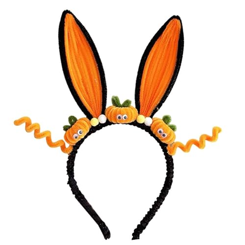 Morain Praktische, verstellbare Halloween-Kopfbedeckung für Kostümpartys, leichtes, bequemes Design, für Kinder und Erwachsene, Haarstyling, Party-Haarteil von Morain
