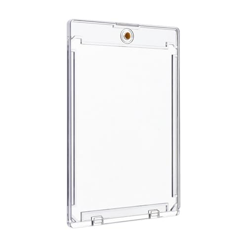 Morain Transparenter Acryl-Kartenschutz, Verschluss, reisefreundlicher Kartenhalter, Vitrine für wertvolle GameCards, schützt wasserdichter Kartenschutz für Sammler Morain Transparenter Acryl-Kartenschutz, Verschluss, reisefreundlicher Kartenhalter, Vitrine für wertvolle GameCards, schützt wasserdichter Kartenschutz für Sammler von Morain