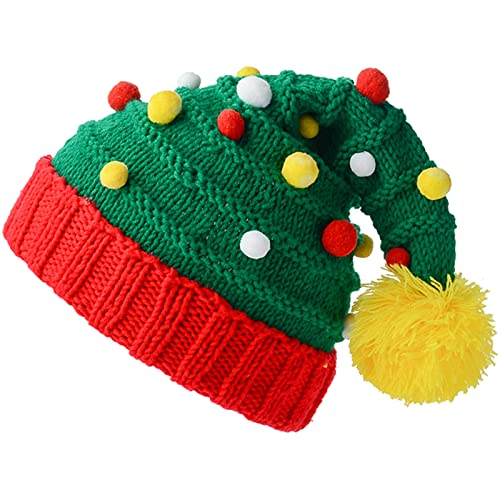 Morain Weihnachtsmütze, Uni, bequem, kreative Farbe, Erwachsene und Kinder, Weihnachtsmütze für den Urlaub Morain Weihnachtsmütze, Uni, bequem, kreative Farbe, Erwachsene und Kinder, Weihnachtsmütze für den Urlaub von Morain