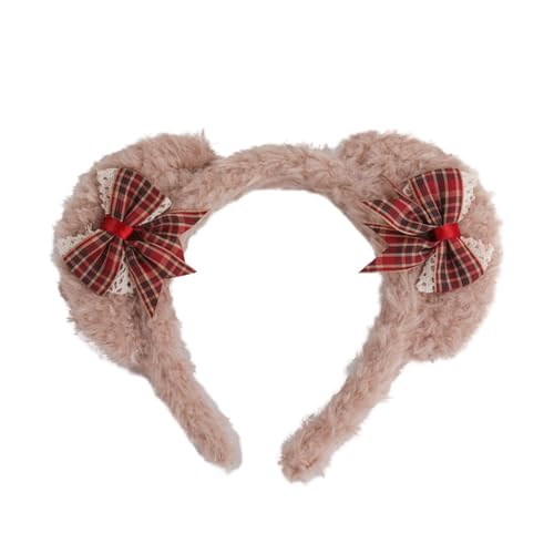 Plüsch-Bär-Ohr-Stirnband, Cosplay-Kostüm, Haarreif, Neujahrsparty-Requisiten, Cartoon-Kopfschmuck, Make-up, Haarband, Zubehör, Bärenohr-Stirnband für Kinder Plüsch-Bär-Ohr-Stirnband, Cosplay-Kostüm, Haarreif, Neujahrsparty-Requisiten, Cartoon-Kopfschmuck, Make-up, Haarband, Zubehör, Bärenohr-Stirnband für Kinder von Morain
