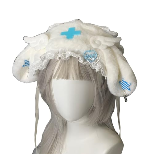 Plüsch-Stirnband Cosplay Kostüm Hairhoop Party Requisiten Kopfschmuck Gothic Kopfschmuck Mädchen Anime Haarschmuck Spitze Haarband Plüsch-Stirnband Cosplay Kostüm Hairhoop Party Requisiten Kopfschmuck Gothic Kopfschmuck Mädchen Anime Haarschmuck Spitze Haarband von Morain