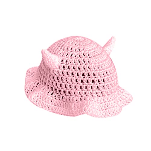 Warm Strickkappe Eimer Süße Teufel Hörner Dekorationen Halloween Strickhüte Mädchen Winter Kopfbedeckung Für Frauen Strickschale Mit Teufelshörnern Für Männer Frauen Halloween Warm Strickkappe Eimer Süße Teufel Hörner Dekorationen Halloween Strickhüte Mädchen Winter Kopfbedeckung Für Frauen Strickschale Mit Teufelshörnern Für Männer Frauen Halloween von Morain