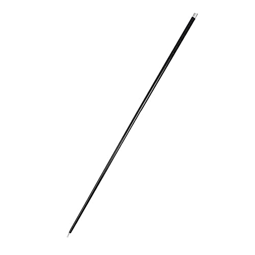 110cm Magischer Zauberstab Metall, Tragbar Magic Metall Pocket Stick Taschenstab Pocket Staff zusammenklappbarer Edelstahl-Zauberstab Magischer Teleskopstab für Magische Performance-Bühne,Schwarz von MoreChioce