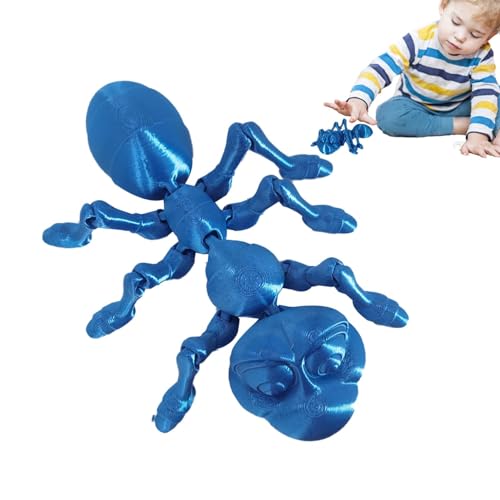 Moreeulsi 3D-gedrucktes Spielzeug Frosch,3D-gedrucktes Spielzeug,Tierisches Froschspielzeug mit beweglichen Gelenken - Unabhängiges Schreibtischspielzeug für Kinder, Fidget-Spielzeug für Erwachsene, von Moreeulsi