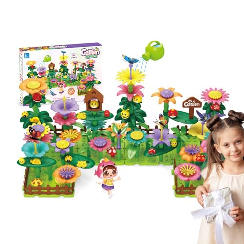 Moreeulsi Blumen-Bauspielzeug-Set,Blumen-Bauspielzeug | Gehirnentwicklung Vorschulkindergartenspielzeug | STEM-Pädagogisches Kinderspielzeug, Bausteine, Stapelspielzeug für Kinder ab 3 Jahren Moreeulsi Blumen-Bauspielzeug-Set,Blumen-Bauspielzeug | Gehirnentwicklung Vorschulkindergartenspielzeug | STEM-Pädagogisches Kinderspielzeug, Bausteine, Stapelspielzeug für Kinder ab 3 Jahren von Moreeulsi
