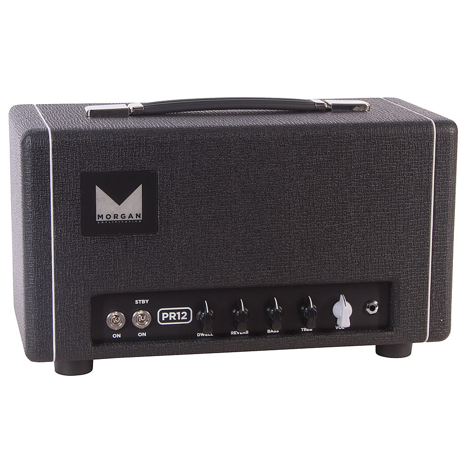 Morgan PR12 Head Black Topteil E-Gitarre Morgan PR12 Head Black Topteil E-Gitarre von Morgan