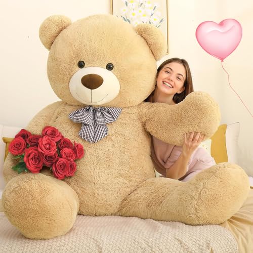 MorisMos 180cm riesen Teddy XXXL, weich groß teddybär XXL,süß kuschelbär plüschbär Freundin Mädchen Partnerin Ehefrau Mutter Kinder Baby MorisMos 180cm riesen Teddy XXXL, weich groß teddybär XXL,süß kuschelbär plüschbär Freundin Mädchen Partnerin Ehefrau Mutter Kinder Baby von MorisMos